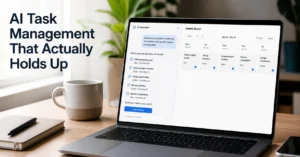 AI converting chat input into structured task board