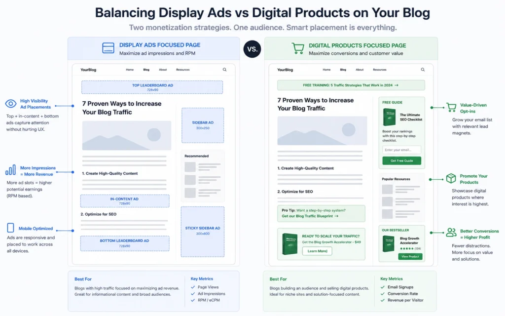Layout example illustrating the clean placement of affiliate links and callouts within an educational blog post